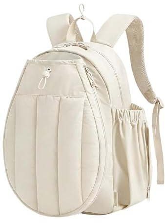Zxpjkyu Bolsa de Tenis, Bolsa para Raquetas de Tenis, Bolsa Deportiva con Bolsillo con Cremallera, Hecha de Poliéster, para La Escuela, Fitness Al Aire Libre