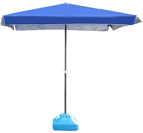 Ombrelloni da Giardino per Esterni Ombrelloni da Giardino rettangolari Blu Ombrellone da Tavolo per Mercato all'aperto, Perfetto per Giardino, Cortile, Mercato di Eventi Commerciali in Spiaggia,