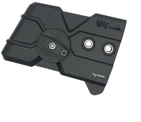 Cubierta lateral del tensor de cadena para regulador de motosierra eléctrica 405-7, protector de plástico de repuesto, 172 x 117 mm, color negro, mejora la alineación y protección de la cadena para