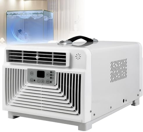 Small Portable Air Conditioner, 2700 BTU Compressor AC Unit, 280W Power Efficient, 45dB Whisper Quiet, 3-in-1 Compact Cooler for Tent, Dorm, Cubicle & Personal Use