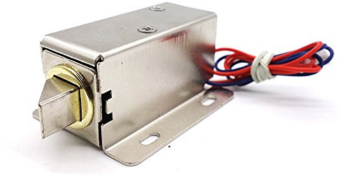 Yolando Serrature Elettriche, 12V 0.6A Solenoide Serrature Elettriche per Armadietto e Cassetto