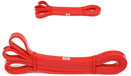 CKB LTD® Fitness Resistance Band SINGLE BAND | Widerstandsbänder | Fitnessbänder Trainingsbänder für Bodybulding Yoga Krafttraining Powerlifting & Fitness - Für Frauen und Männer geeignet, zur Unterstützung des Trainings und bei Klimmzügen, Calisthenics Gymnastik Pull-Up Klimmzughilfe | Professionelle Latex Widerstand Bänder