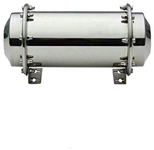 SOFIALXC Time Capsule en Acier Inoxydable étanche à Conteneur de Stockage Future Cadeau 40cm(15.75inch)