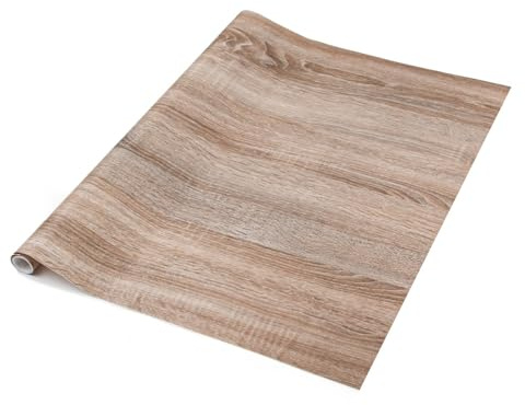 Create Your World D-C-Fix 200-8433 Sonoma Oak Light Klebefolie, Vinyl, 67,5 cm x 5 m