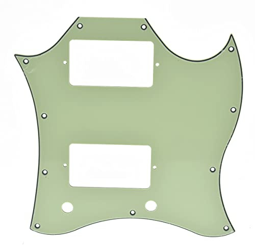 Dopro American Standard SG Gitarre Vollgesichts-Schlagbrett für USA SG Spezialgitarre Mintgrün 3-lagig
