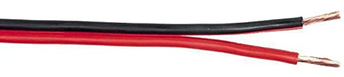 MICRO TEK 100MT CAVO PIATTINA AUDIO ROSSO/NERO 2X1,0MM CCA PRX0210000