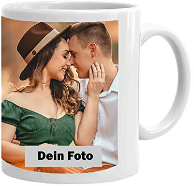 - Tasse selbst mit eigenem Foto gestalten und Bedrucken (Fototasse) Zwei Werktagen versandbereit