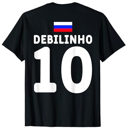 Debilinho Debil Russia Lustiges Russland Fußball Trikot T-Shirt