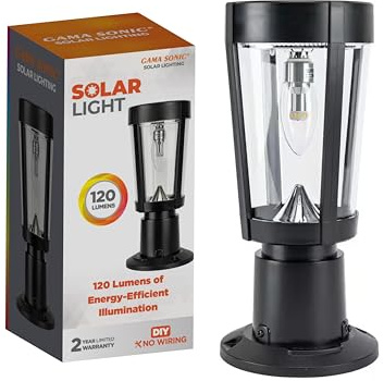 Gama Sonic Lampadina ad anfora a luce solare – Pier/3 montaggio