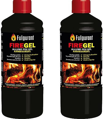 Firegel Allume Feu Gel, 850 ml (Lot de 2)