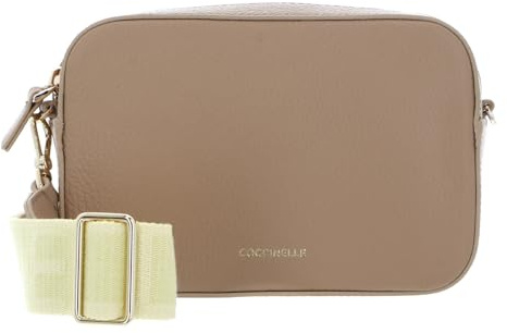 Coccinelle Pelle borsa a tracolla Tebe Crossover Bag Fresh Beige