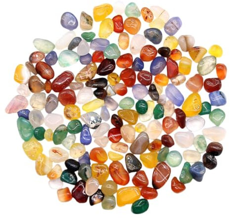 Beaupretty Aquarium Ornamente Natürliche Steine ​​fisch Tank Kies Felsen 500g Gefälschte Schlüssel