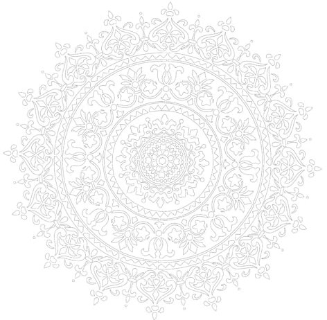 Dickly Mandala-Schablone, Mandala-Malschablone, Scrapbooking, Basteln, Heimdekoration, Mandala-Malvorlage für Holz, Stoff, Fliesen