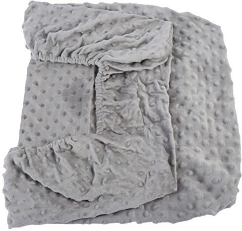 ABOOFAN Wickelauflagen Bezug Aus Atmungsaktivem Material Abnehmbar Für Wickeltisch Wickelunterlage Babyhautfreundlich Grau