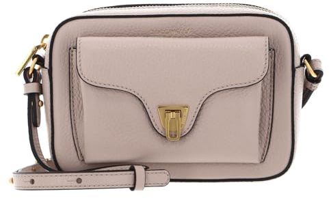 Coccinelle Pelle borsa a tracolla Beat Soft Crossbody Bag Rosette beige