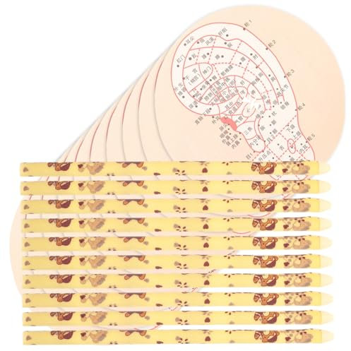 Beaupretty 10sätze Ohrenkerzen Zum Reinigen Aus Bienenwachs Mit Schutzhüllen Und Disk Werkzeuge Für Ohrenpflege Und Schmalzentfernung Kompaktes Zubehör Für Hygienische Ohrenreinigung