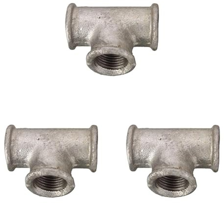 Cornat Verzinktes T-Stück 3/4 Zoll, VFB13034 (Packung mit 3)