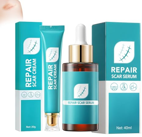 Wonsters Gel para cicatrices de 20 g con suero para cicatrices de 40 ml; las cuida y las deja suaves y lisas; la pomada para cicatrices reduce su visibilidad cream（18）