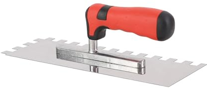 Flache Glättekelle aus Edelstahl, Beton, Zement, Trockenbau, Putz, Fliesen, Mauerwerk, Bau, Handwerkzeug