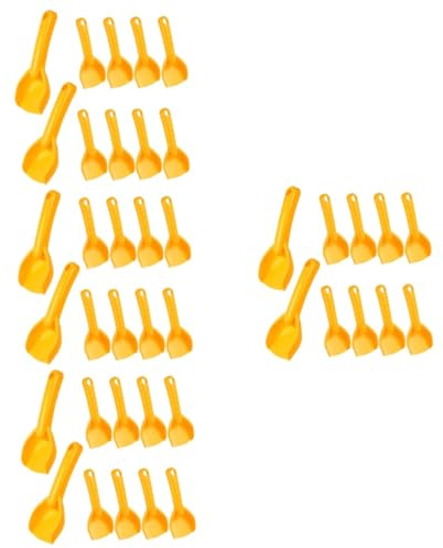 ABOOFAN 40 pièces Pelle à Sable Plage Plastique pour Garçon Fille Petite Pelle Colorée Sécurisée pour Creuser et Jouer Extérieur Plage été Robuste
