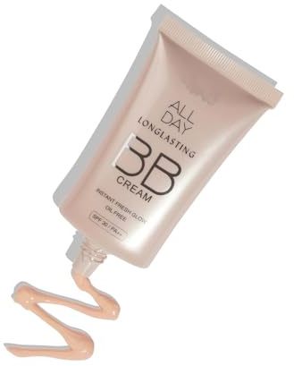 BB Cream | Long-Lasting, Oil-Free Sun Protection with SPF 30 | Lightweight, Non-Greasy, Creamy Texture | For All Skin Types | 40g | Shade Pastelle