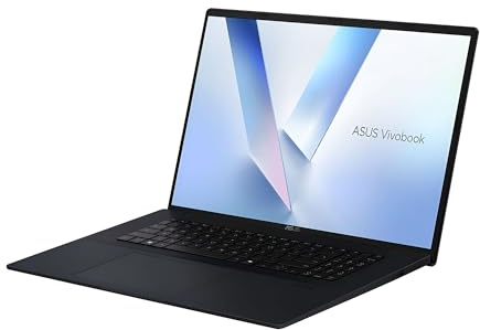 ASUS PC Portable 18'' WUXGA 144Hz AMD Ryzen 7 32Go RAM 1To SSD Windows 11 Pro Clavier AZERTY Rétroéclairé Vivobook M1807H Bleu Nuit
