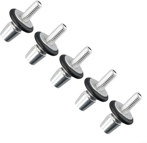 V-Brake Caliper Adjustment Screw Set, M6 Aluminum Alloy Brake Bolt for Road for Bike, Fixed Gear & Cyclocross – Lightweight, Rust-Resistant, 4-Pack