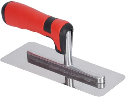 Sharplace Paleta para Yeso Manual Cemento Paleta de Enlucido Mango Ergonómico Acero Inoxidable Adecuada para Acabados Superficiales Construcción, Style B