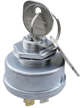 EHYSYN Interruttore di accensione Adatto per MTD 725-0267A Trattore Rasaerba Accensione Starte 5 Spade Interruttore di Avviamento con Chiavi 725-0267 925-0267A