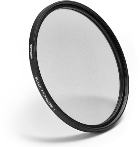 Tiffen 58BPM1 58mm Black Pro Mist 1 Filter | Ultra Slim, Cinematic, Dreamy Diffusion Effect | Softens Highlights, Reduces Contrast, Creates the Film look, Enhances Bokeh