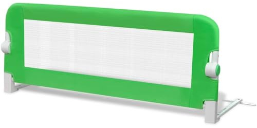 vidaXL Kleinkind Sicherheit Bettgitter 102x42 cm Grün