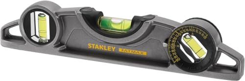 Stanley FatMax Pro Torpedo Spirit Level, Silver (10074)