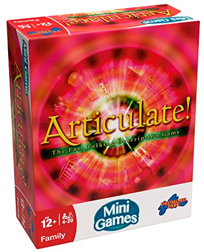 Drumond Park LOGO Mini Board Game - Travel Games for Adults | Travel Board Games - Articulate Board Games, Kids Travel Games, Mini Games, Ages 12+