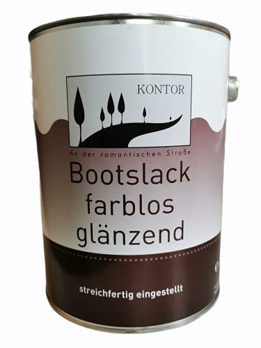 Kontor Bootslack Klar Lack Farblos Glänzend 750ml