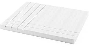 ECOLAM universeller Styroporträger 10.100 für Duschwanne max 140x100x9cm | Unterbauplatte für Duschtasse Duschrinne universell aus Styropor