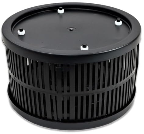eco-Filtration Aqua Sure Pond Strainer Cage 110mm (4”) | Pre Filter for Pond Pump Intake, Drainage Pipe & Filtration Systems | Debris Protection, Fish Safe & High Flow Design