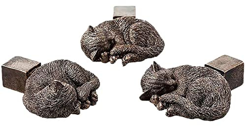 Aznever Alzate, Elevatore per vasi da Fiori a Forma di Animale da 3 Pezzi, Piede di Supporto per Vaso di Fiori Uso Interno ed Esterno per Migliorare Flusso d'Aria e drenaggio, Ornamenti