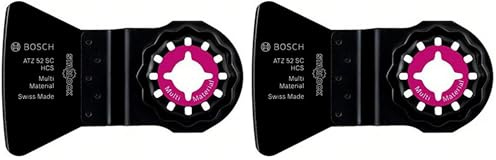 Bosch Schaber starr für Multifunktionswerkzeuge Starlock (ATZ 52 SC) (Packung mit 2)