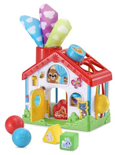 LeapFrog 4-in-1 Discovery House, Hands-On Infant Busy Toy