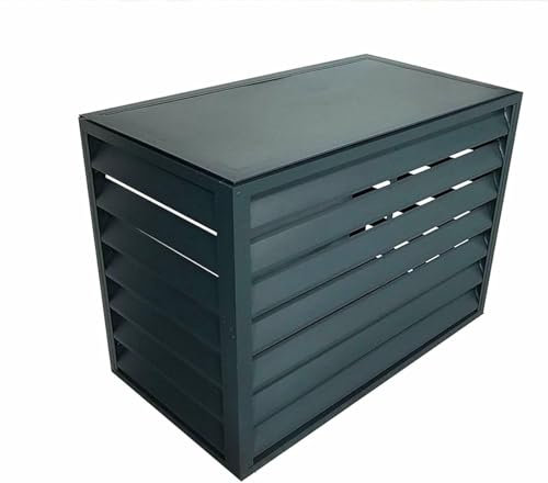 HOTAPEPU Climatisation Extérieure en Aluminium, Écrans De Protection du Jardin D'intimité, CA Couvre L'extérieur pour Cacher La Climatisation Et pour L'intimité, pour Le Balcon De Jardin ~ /