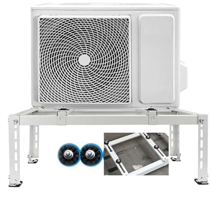 Soporte de Montaje para Aire Acondicionado Split, para Unidad Exterior de Aire Acondicionado de Ventana, de Uso Ligero, para Mini Aires Split sin ductos y Bombas de Calor (80 x 30 x 40 cm/31
