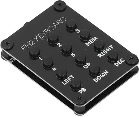 Haofy Radio Keypad Externo para FT-991A FT-DX3000, Key del Cursor de Memoria del Concurso de Memoria de Voz, para Concursantes, ABSSize Black 1.77x0.31in 1x