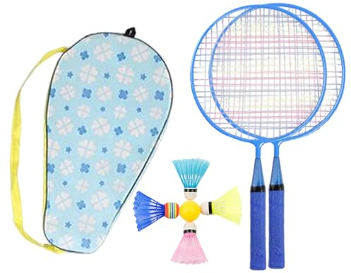 Badminton Schläger Set Leichte Komplett-Komfortgriff-Schläger Outdoor
