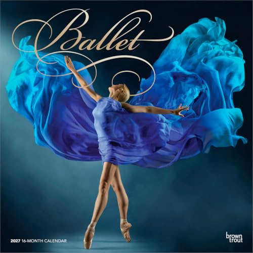 Ballet - Ballett 2027 - 16-Monatskalender: Original BrownTrout-Kalender [Mehrsprachig] [Kalender]