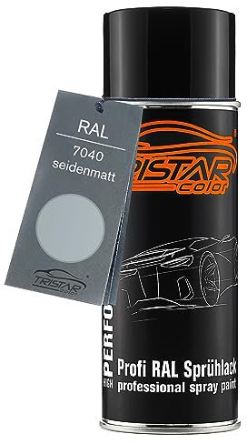 TRISTARcolor RAL 7040 Fenstergrau Spraydose 400 ml seidenmatt schnelltrocknend