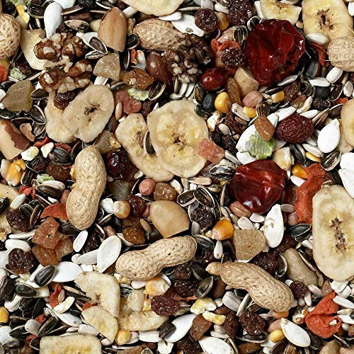 Johnston & Jeff 2kg Premium Fruity Parrot bird seed food sold by Trusty Pet Supplies