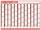 Karrma Ltd Wandkalender für 2021, groß, ganzjährig, flach, mit Feiertagen markiert und die Wochenenden sind schattiert, ideal für Zuhause und Büro (gefaltet)