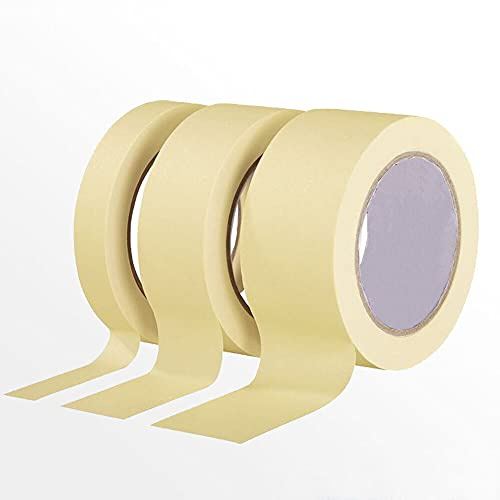 75mm x 50m Malerkrepp Abdeckband Abklebeband Kreppband Klebeband Malerband