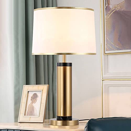 Mengjay Lámpara Cerámica de mesita,Lámpara de mesa con base de cerámica y pantalla de tela beige,Lamparas de mesita de noche,Lámpara Escritorio Diseño Clasico,para dormitorio, fiesta, comedor