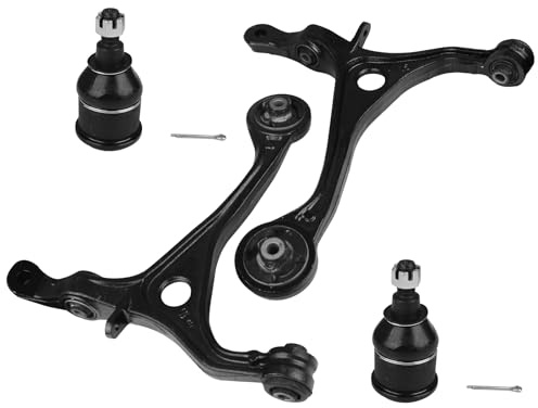 KUSATEC Front Lower Control Arm Fit for 2004-2008 Acura TSX, 2003-2007 Honda Accord w/Ball Joint Assembly; K640290 K640289